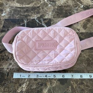 Pink waist bag